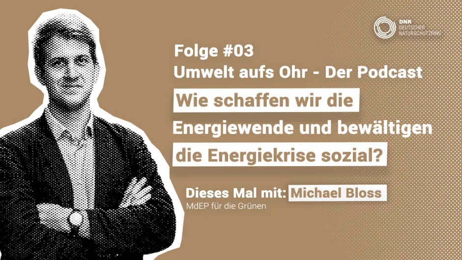 Podcast Umwelt aufs Ohr Michael Bloss Energiewende